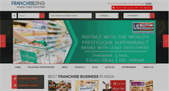 Desktop Screenshot of franchisezing.com